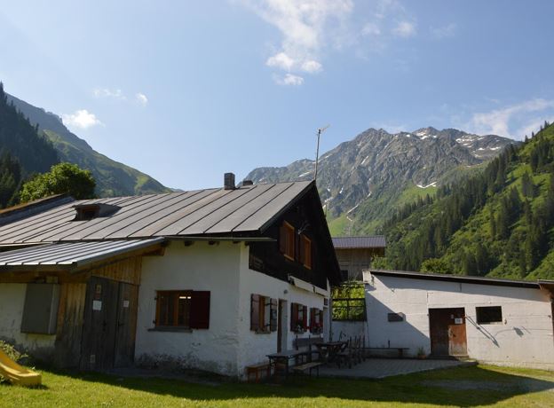 Schnittfest auf der Alpe Nenzigast